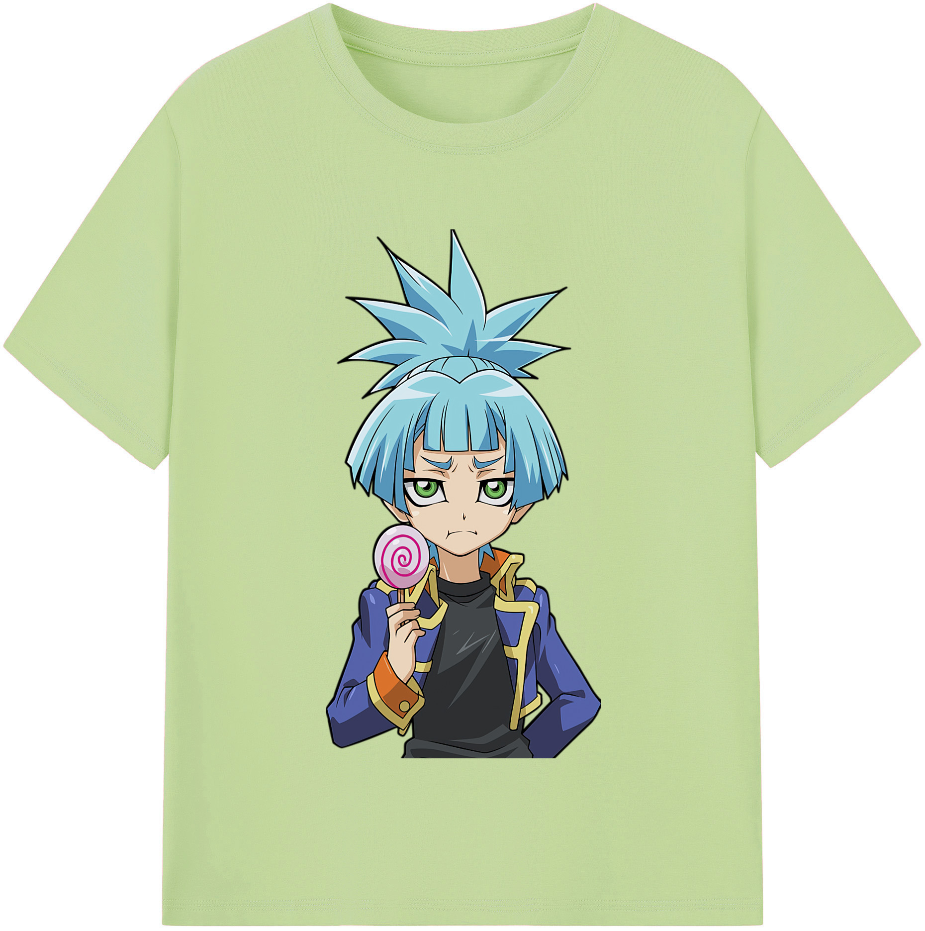 （画像用） 遊☆戯☆王 Yu-Gi-Oh! 綿100％半袖Tシャツ（フロントプリント）